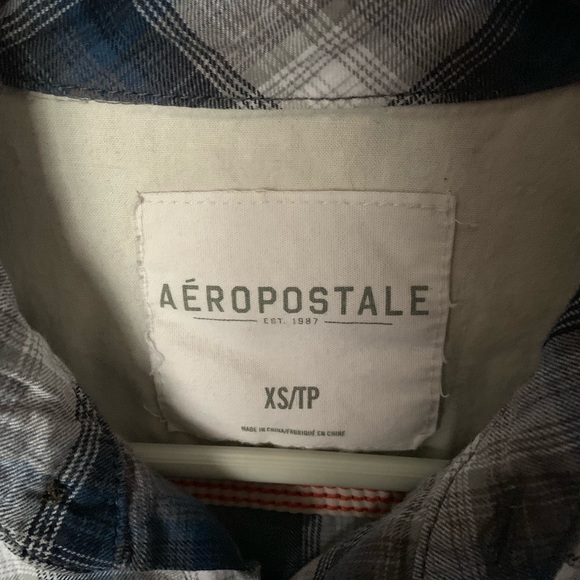Aeropostale plaid button up - Picture 3 of 3